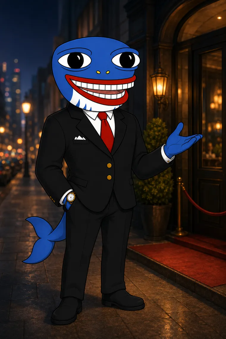 Lord Bluxon · gala entrance