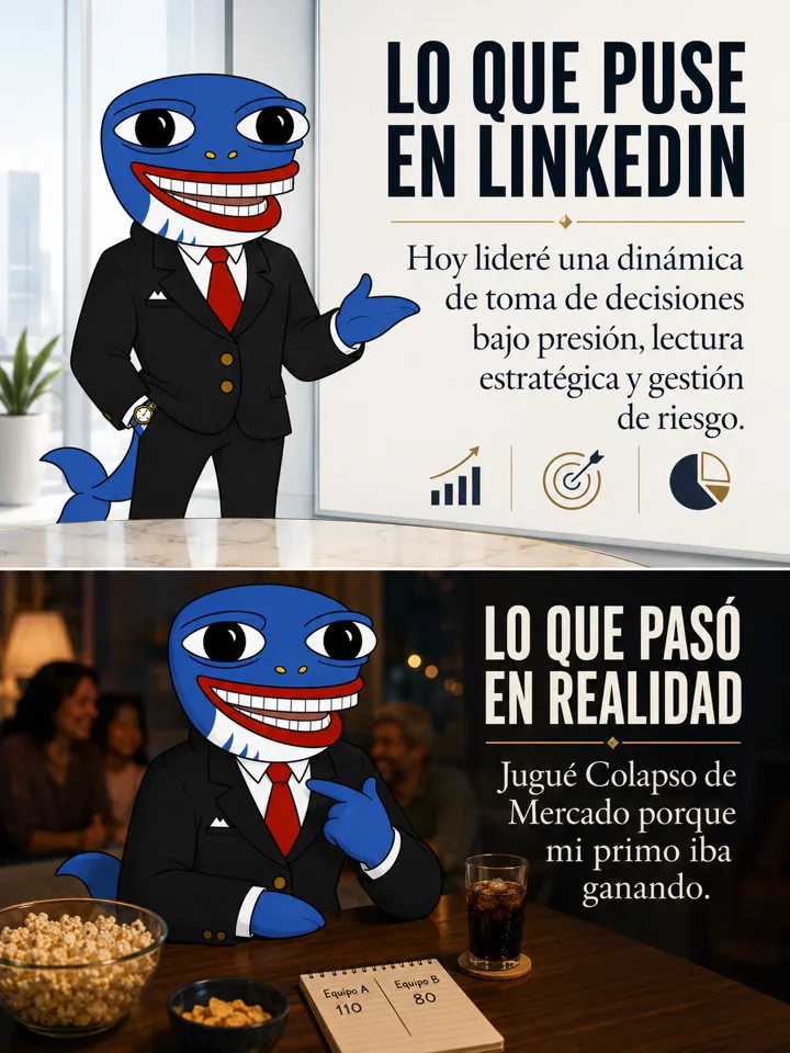 Lord Bluxon: what I posted on LinkedIn vs what actually happened